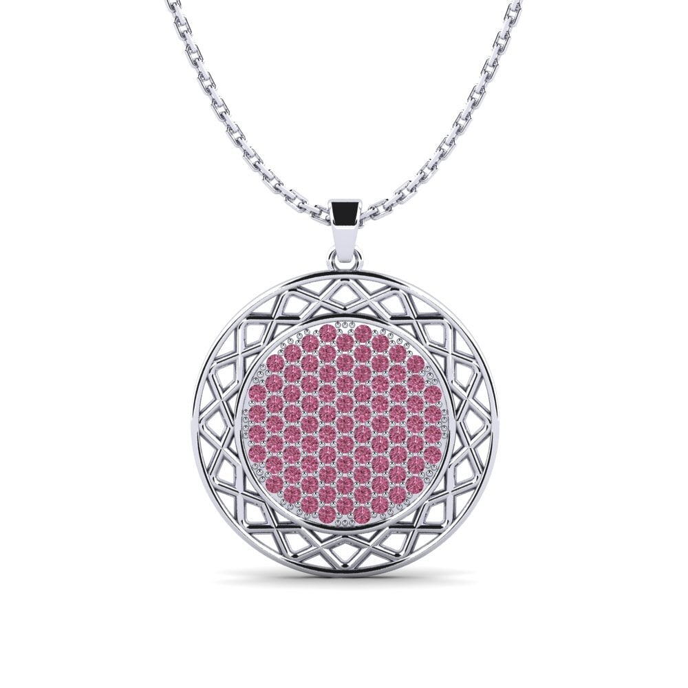 Rhodolite Garnet Women's Pendant Accius