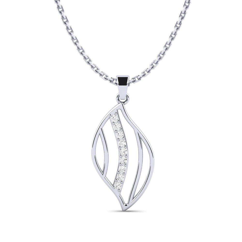 White sapphire Women's Pendant Achtung