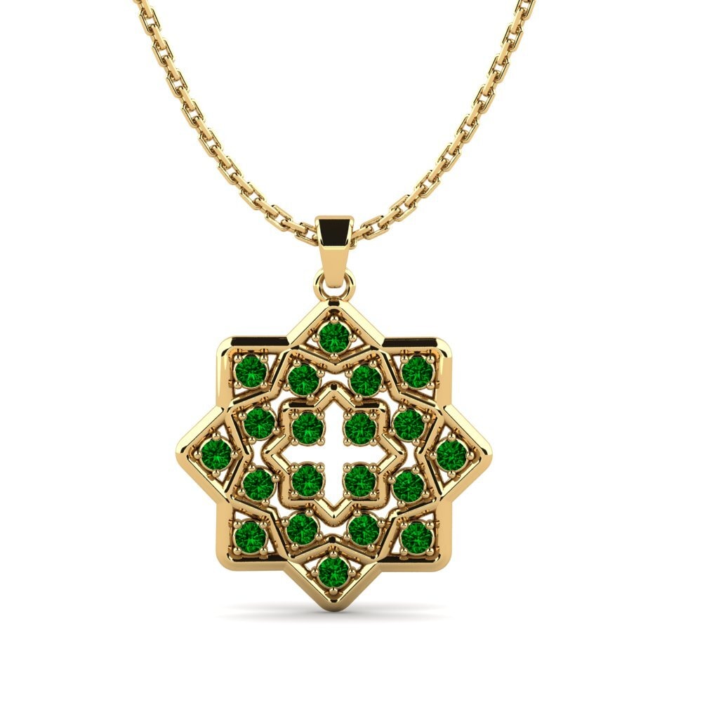 Green Zirconia Women's Pendant Adagione