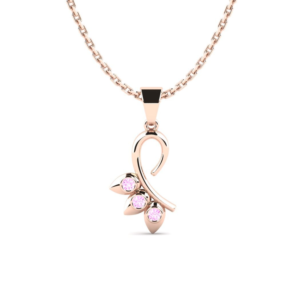 Pink Sapphire Women's Pendant Glebe