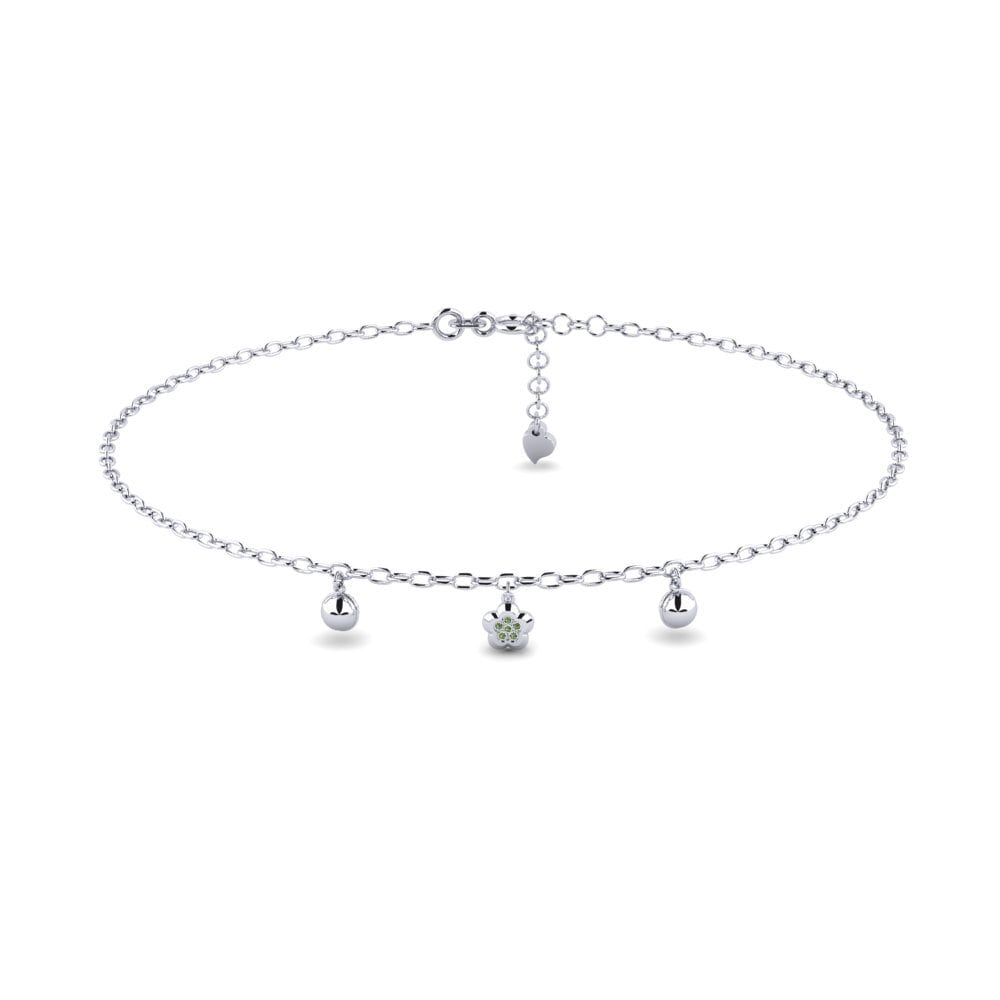 Green Diamond Women's Anklet Botteler