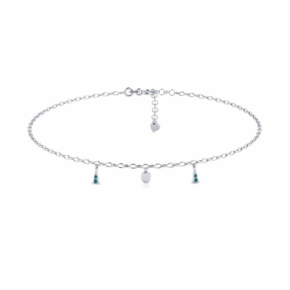 Blue Diamond Women's Anklet Embellie