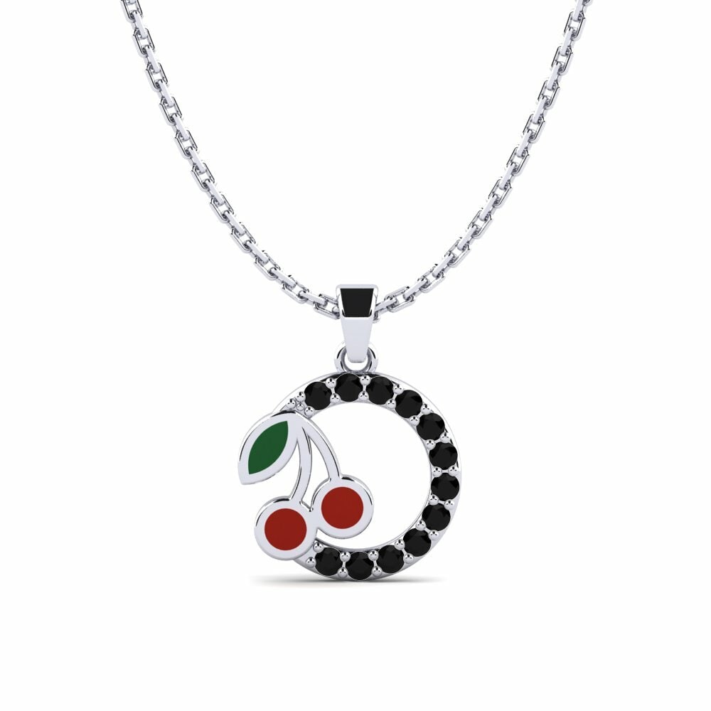 Black Sapphire Kid's Pendant Locuteur