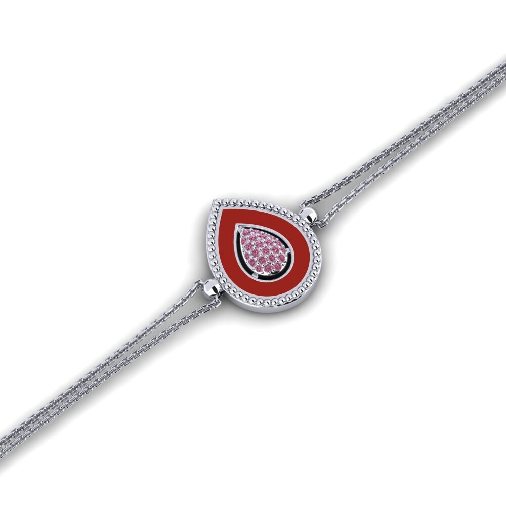 Rhodolite Garnet Women's Bracelet Abidos