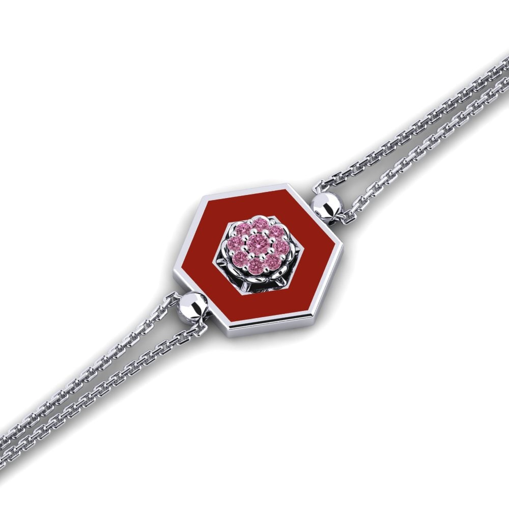 Rhodolite Garnet Women's Bracelet Alberg