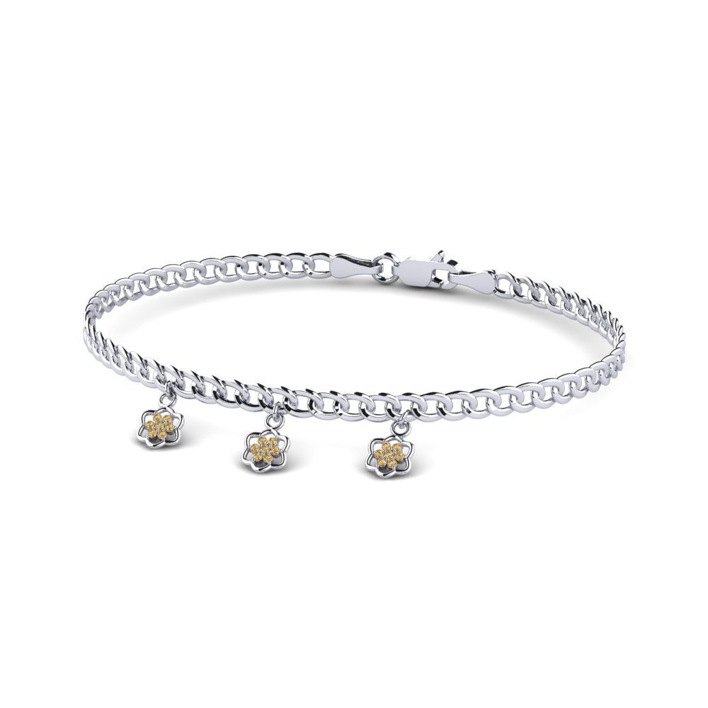 Brown Diamond Women's Bracelet Allium