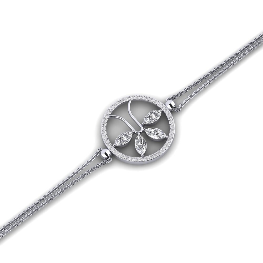 Bracelet Alba White Jasmin - French Bazaar main image 0