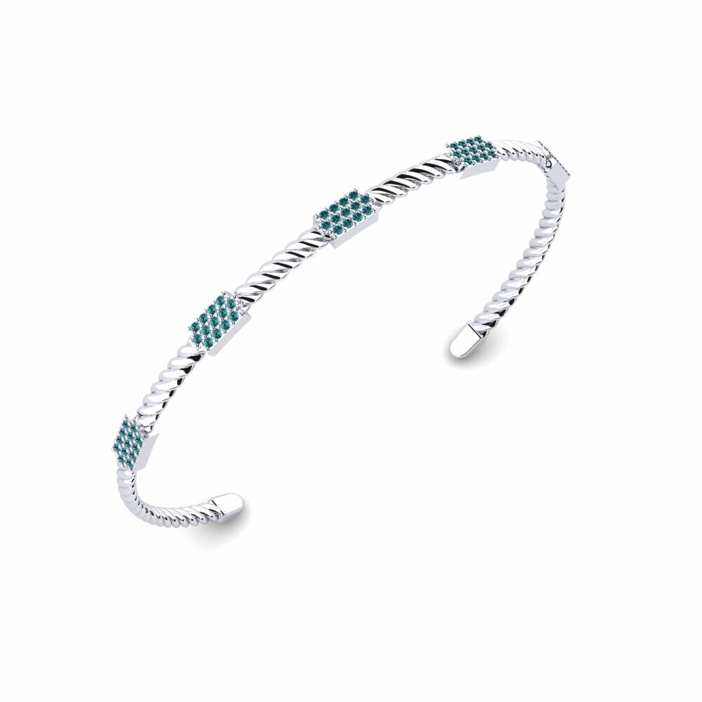 Blue Diamond Women's Bracelet Aneling