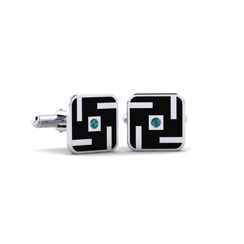 Blue Diamond Cufflink Rego