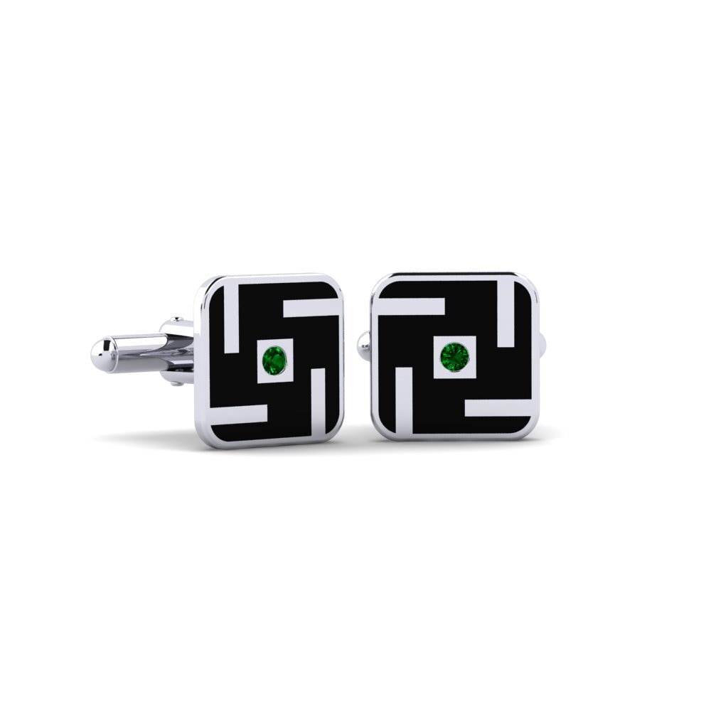 Green Zirconia Cufflink Rego