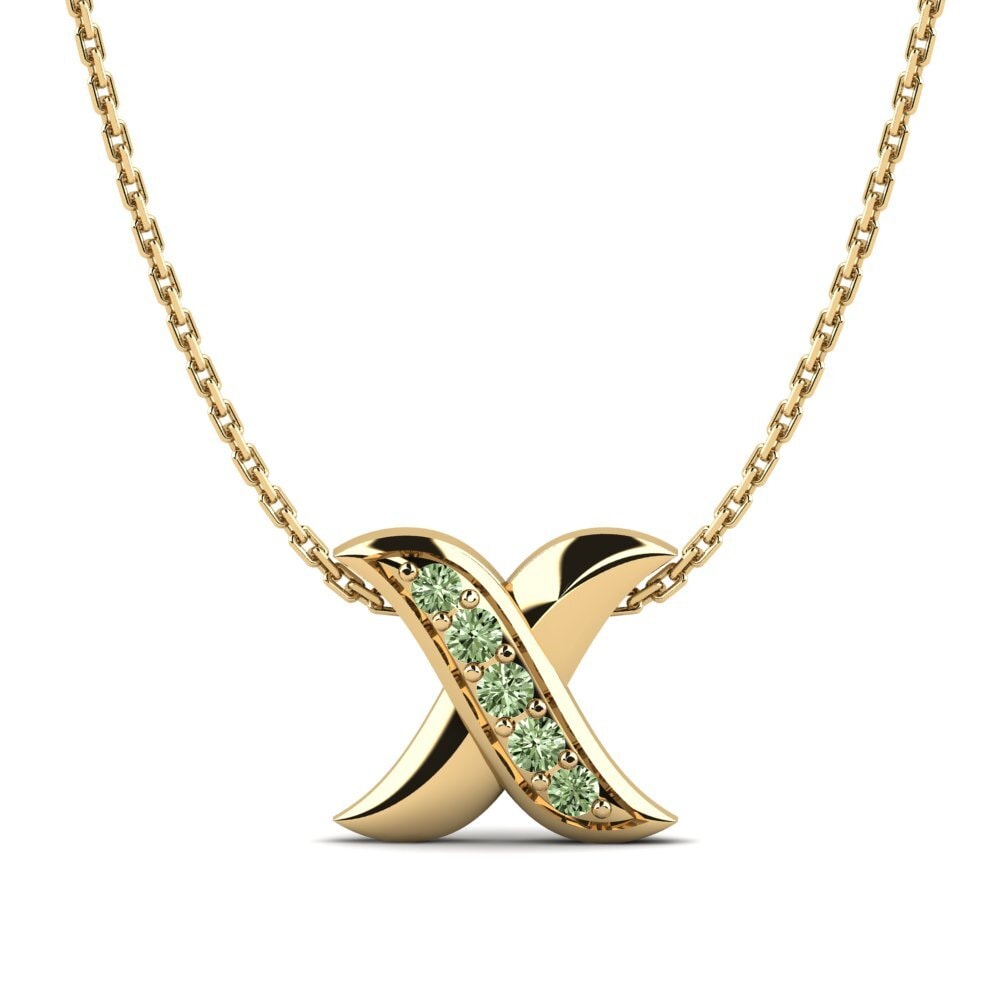 Green Diamond Women's Pendant Wilda