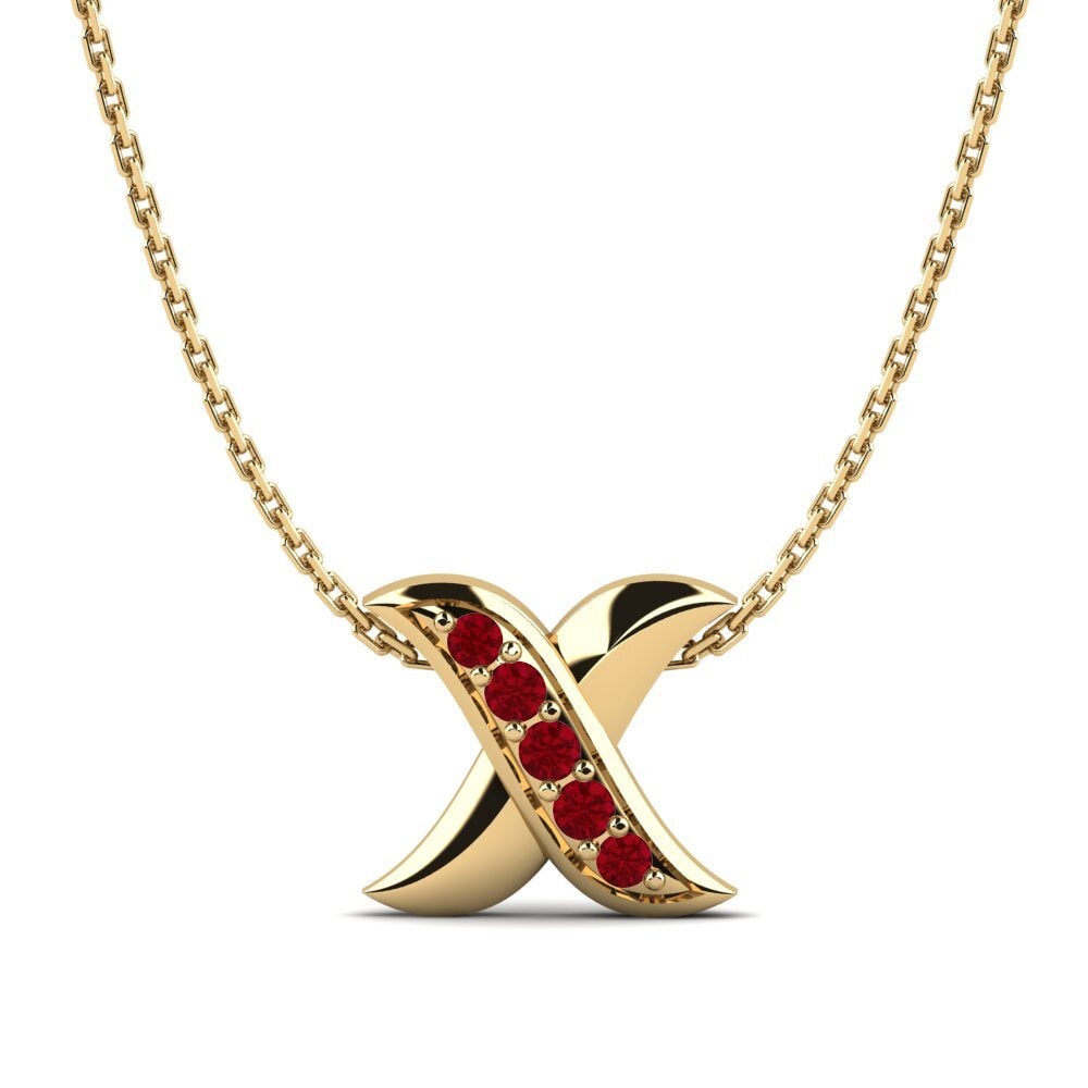 Red Zirconia Women's Pendant Wilda