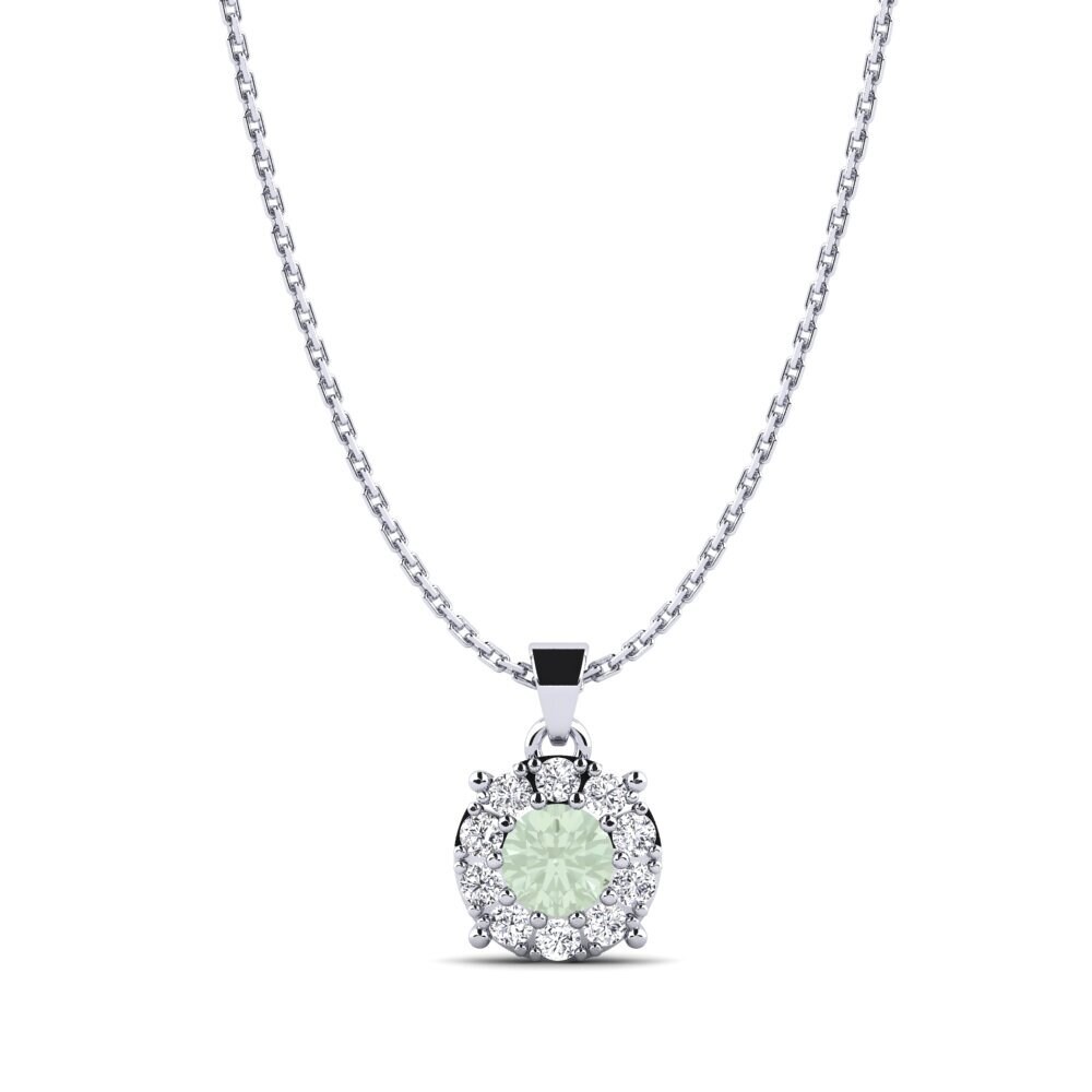 Green Amethyst Women's Pendant Sophie