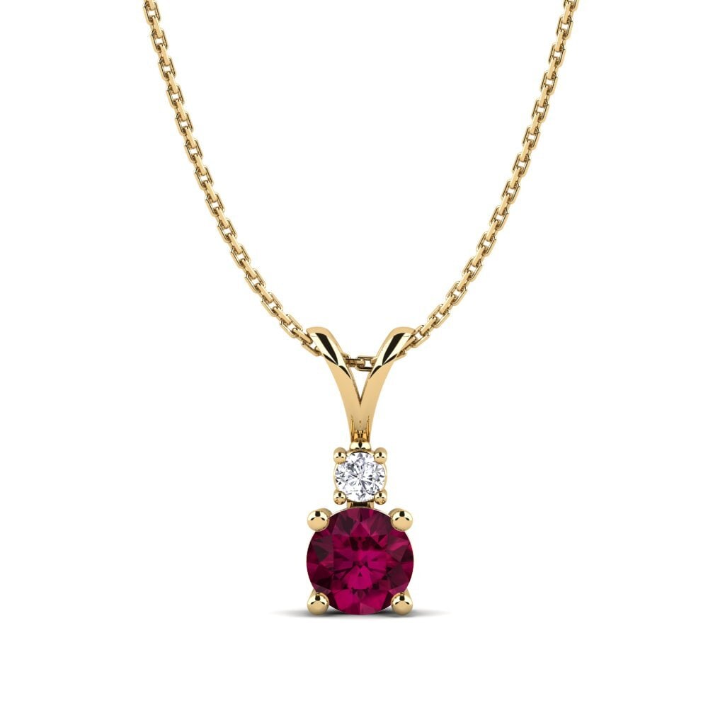 Rhodolite Garnet Women's Pendant Lenora