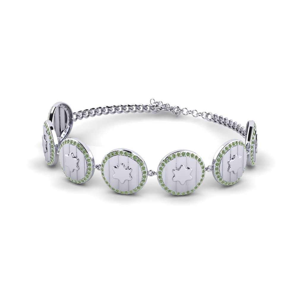 Paladio Diamante Verde Pulsera de Mujer Chaunceey