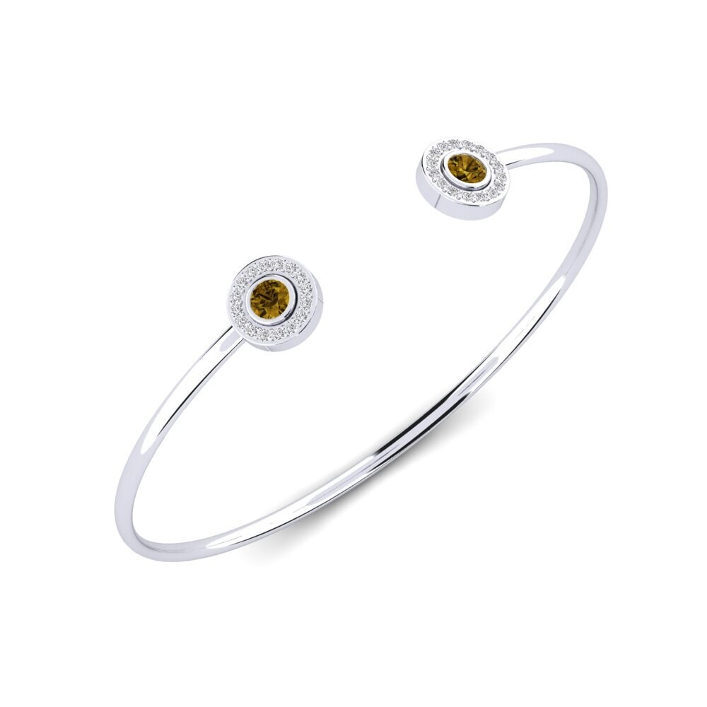 Brown Zircon Women's Bracelet Conning