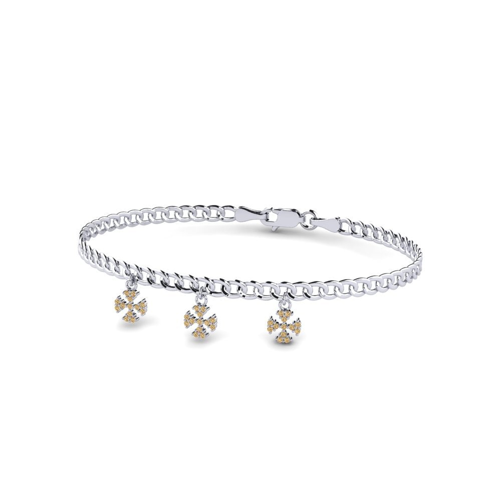Brown Diamond Women's Bracelet Dalier