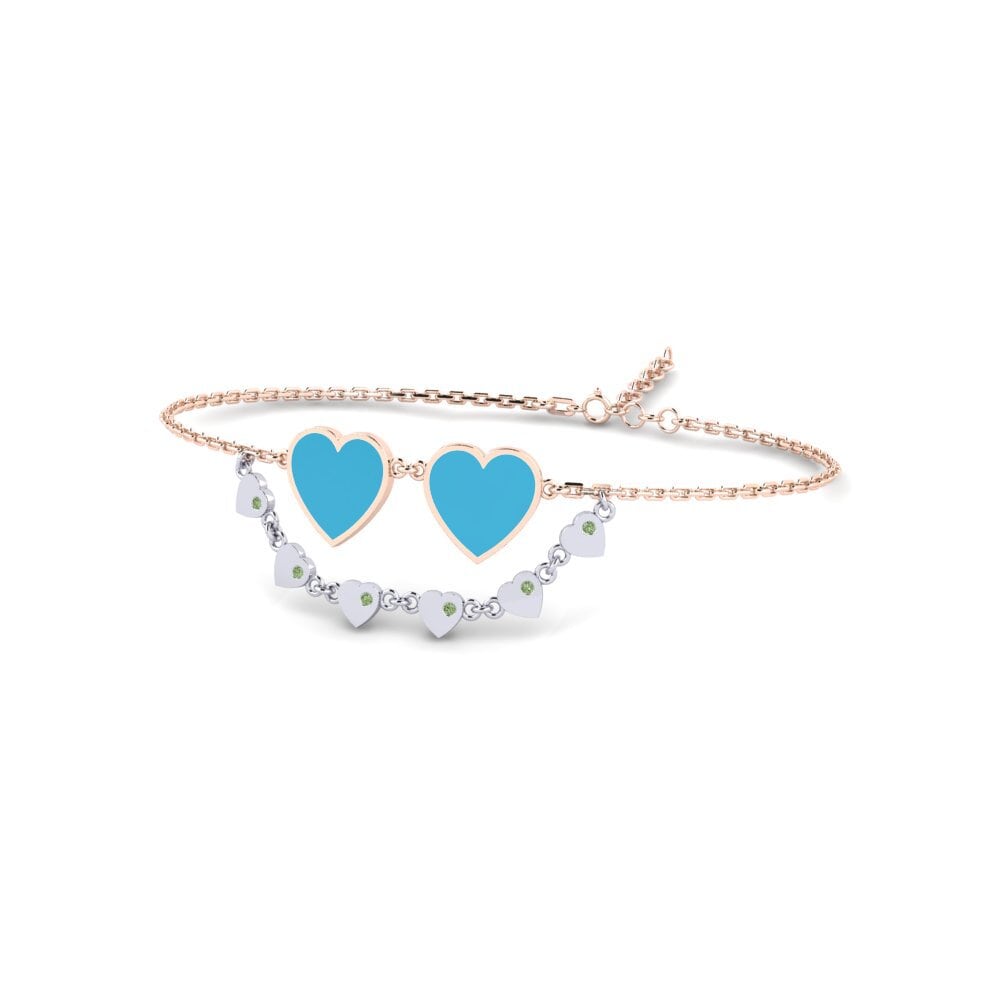 Green Diamond Women's Bracelet Dict