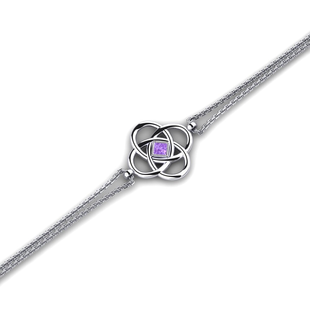 Prinzess Amethyst Damen armband Euqaigro