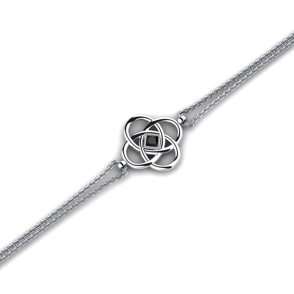 Princess Black Diamond Women's Bracelet Euqaigro