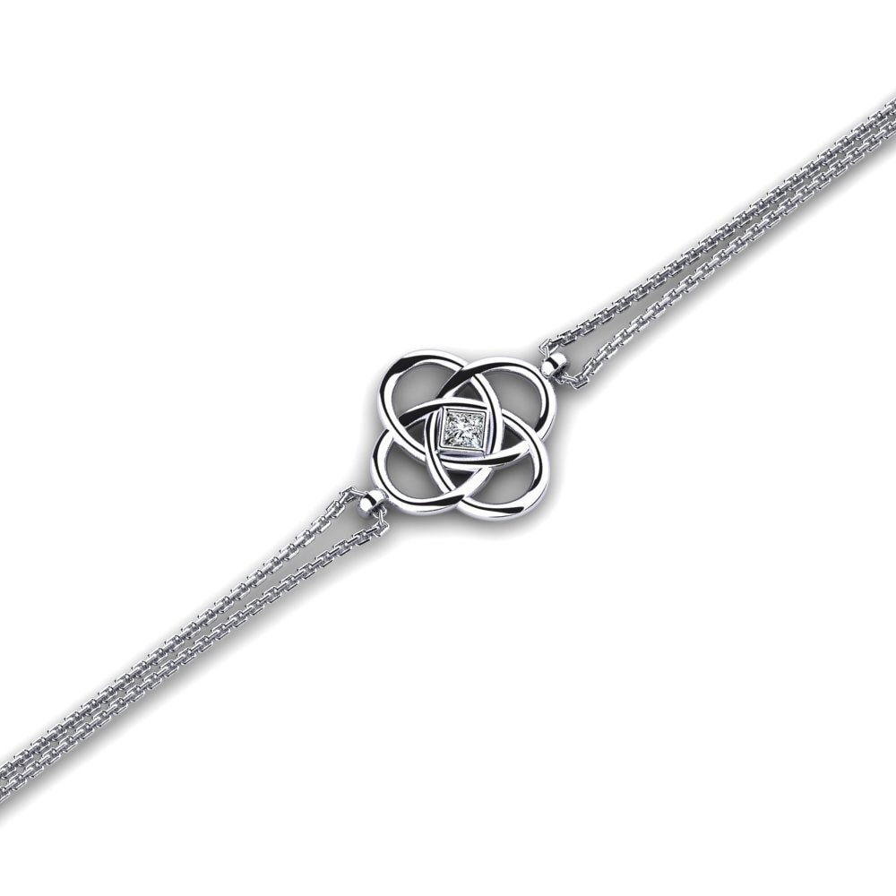 Paladio 950 Princesa Pulsera de Mujer Euqaigro