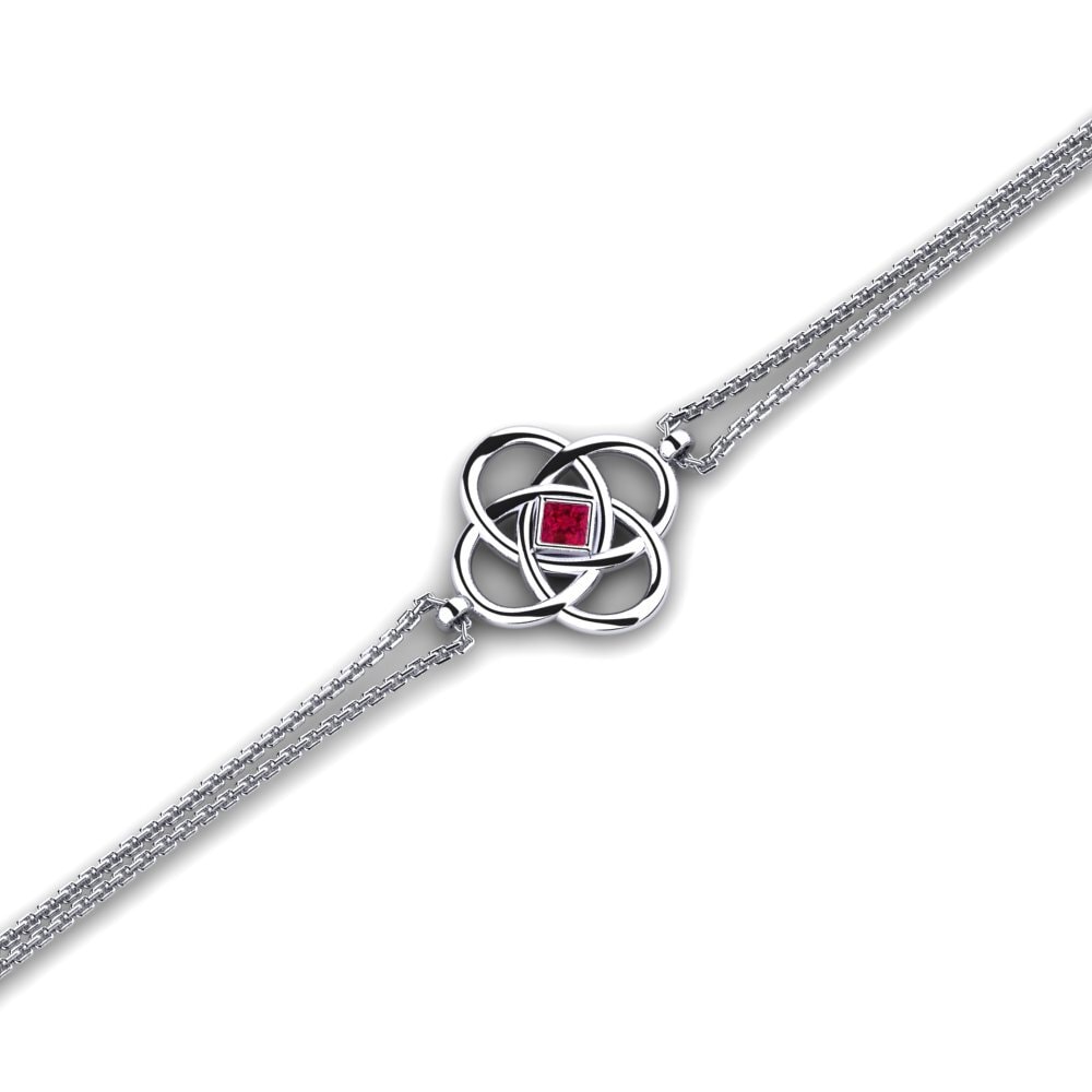 Prinzess Rubin Damen armband Euqaigro