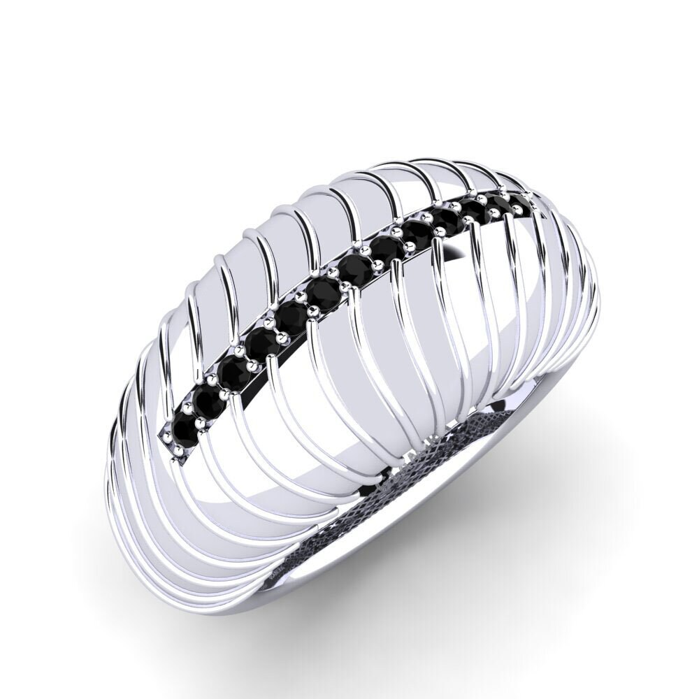 Schwarzer Onyx Ring Bonnay