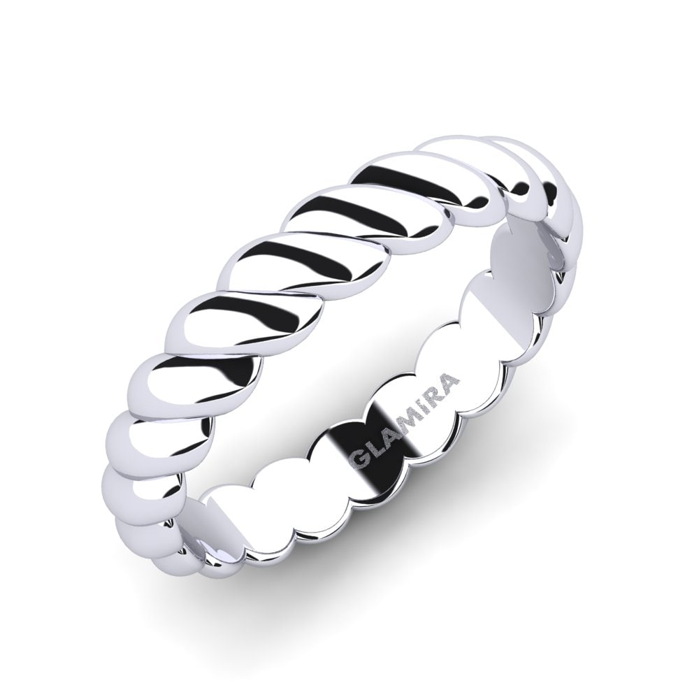 White Silver Ring Duponts