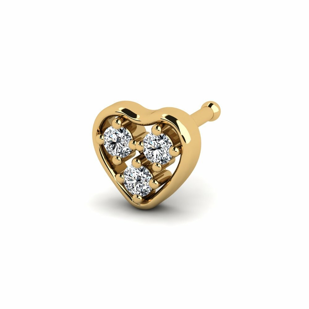 9K Geel Goud Neus Pin Narli