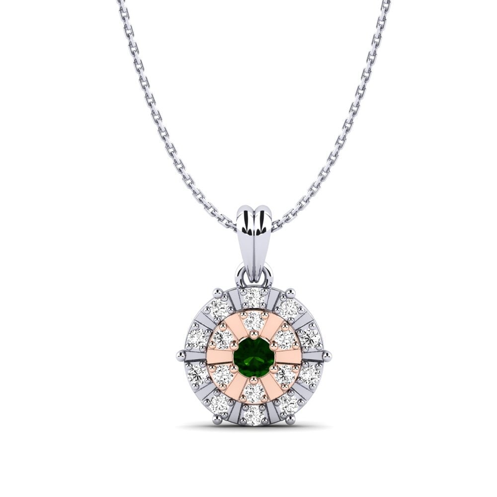 Green Tourmaline Women's Pendant Myra