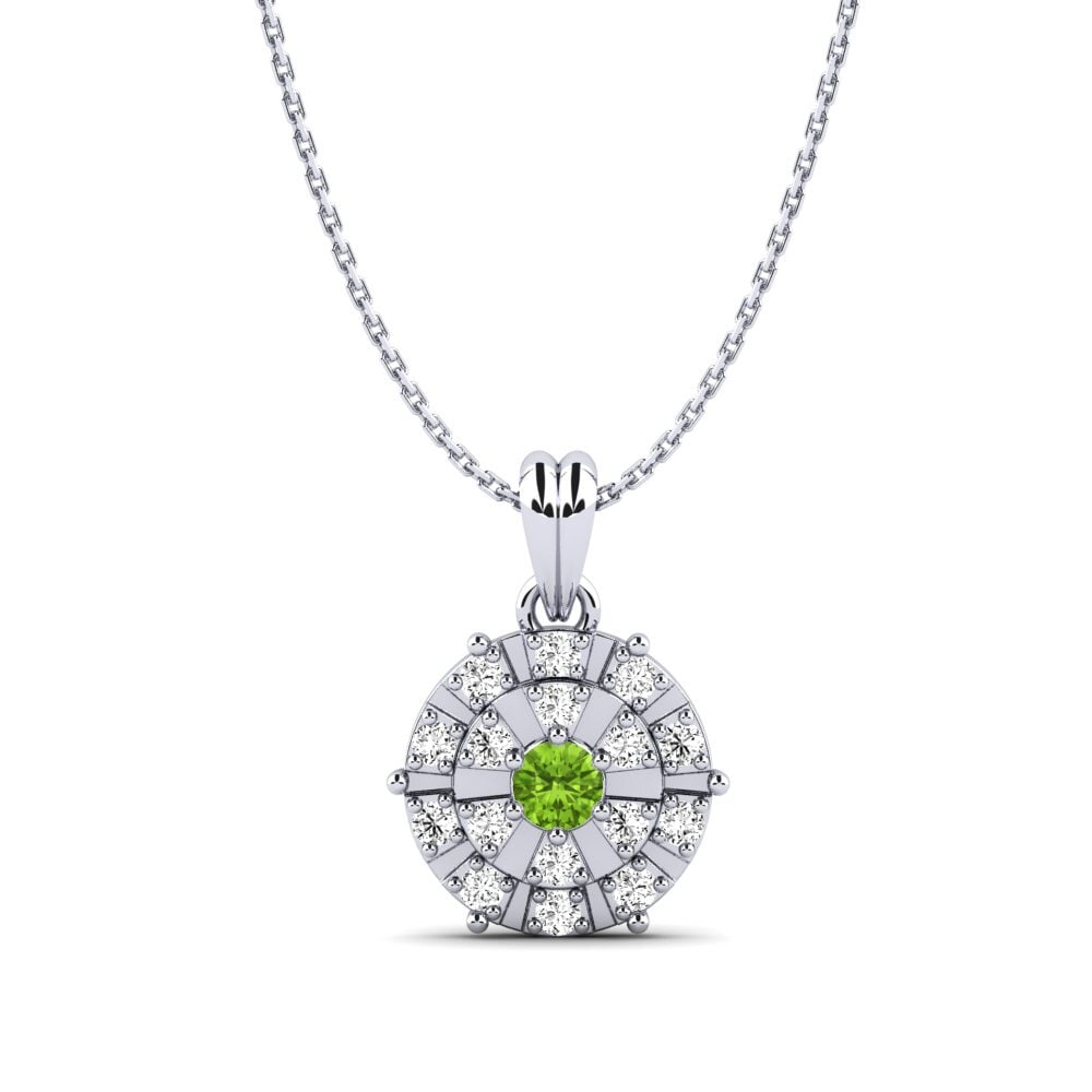 Paladio Peridoto Colgante de Mujer Myra