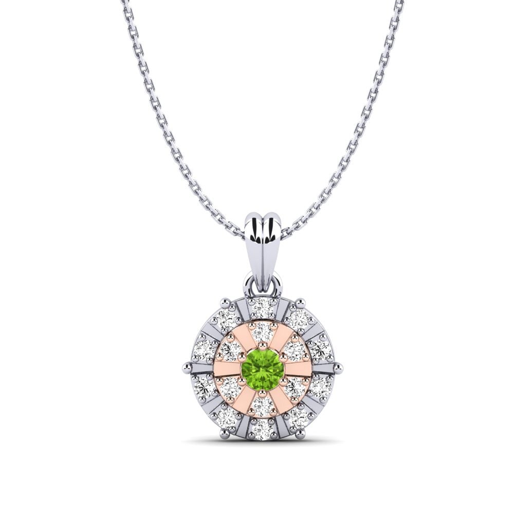 Peridoto Colgante de Mujer Myra