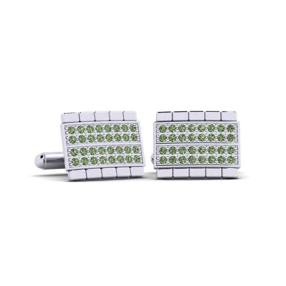Green Diamond Cufflink Falsie