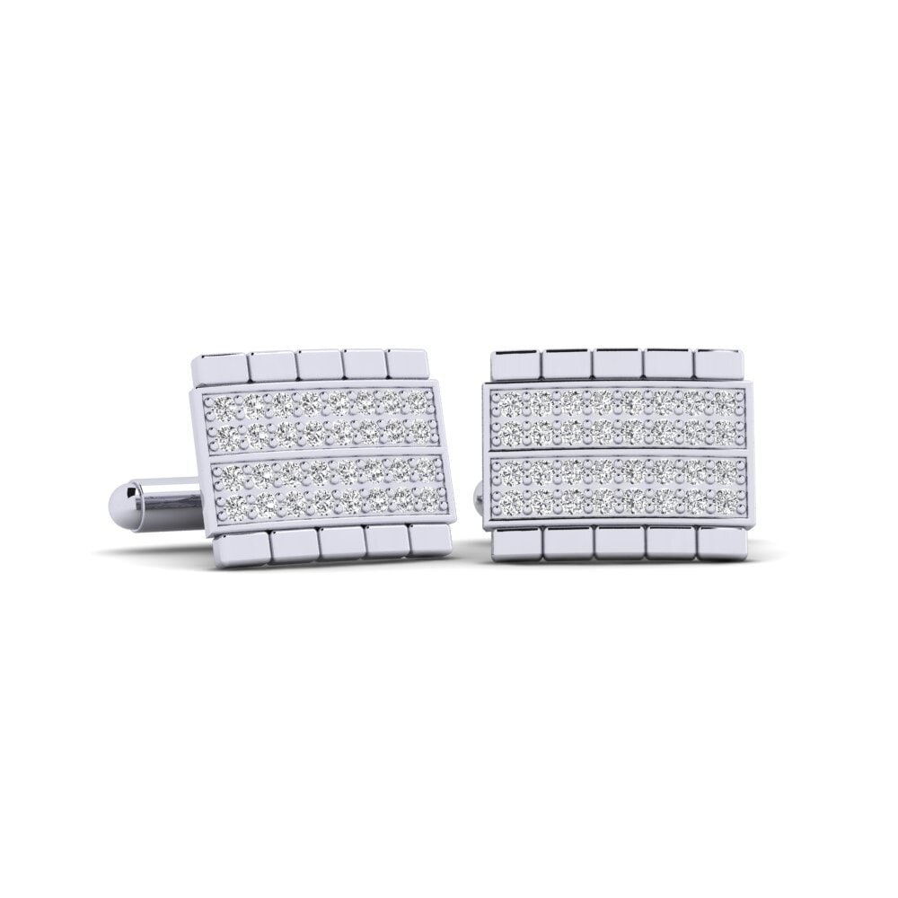 Lab Grown Diamond Cufflink Falsie