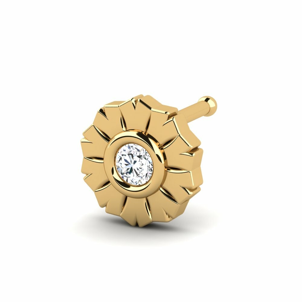 9K Geel Goud Neus Pin Selig