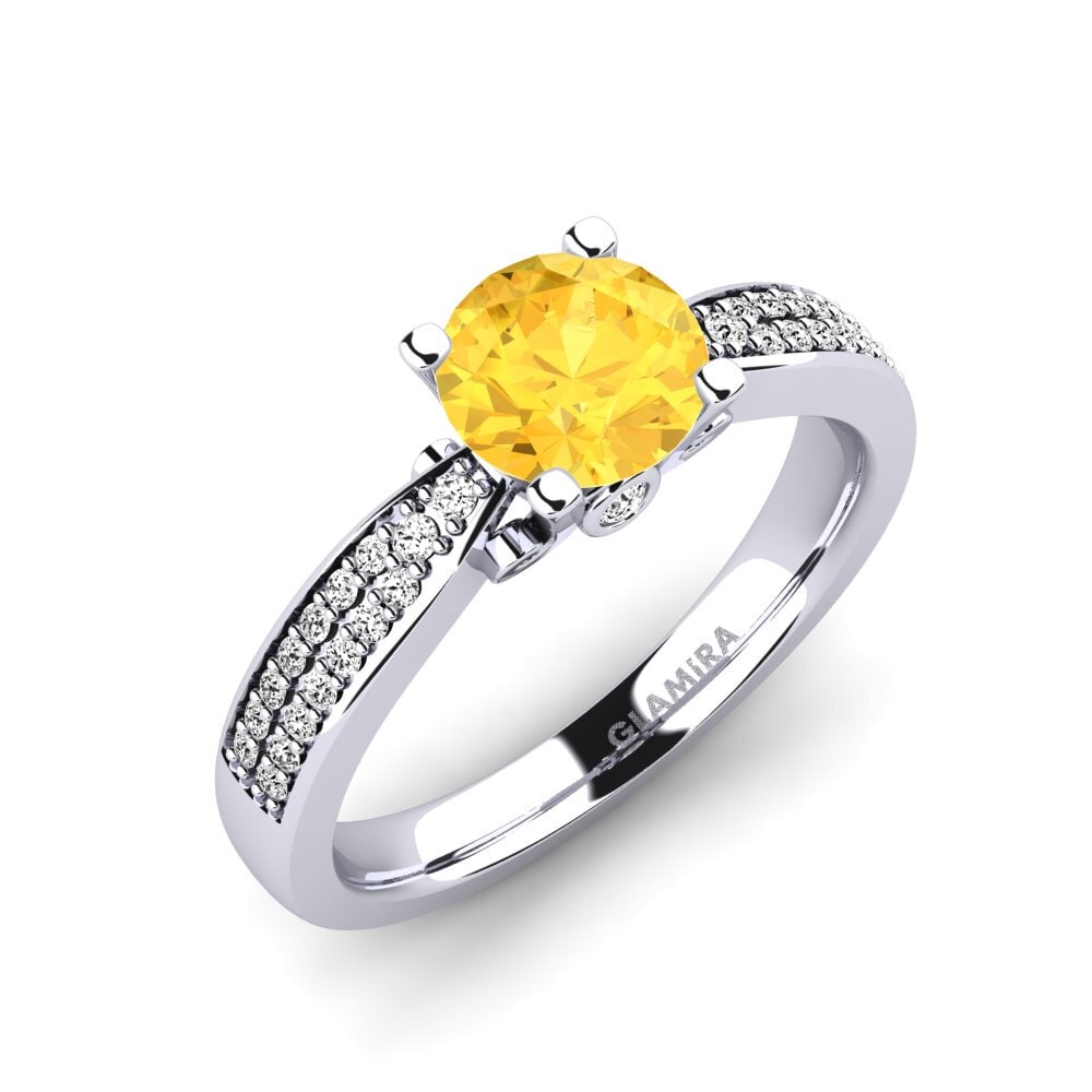 Citrine Engagement Ring Donielle 1.0 crt