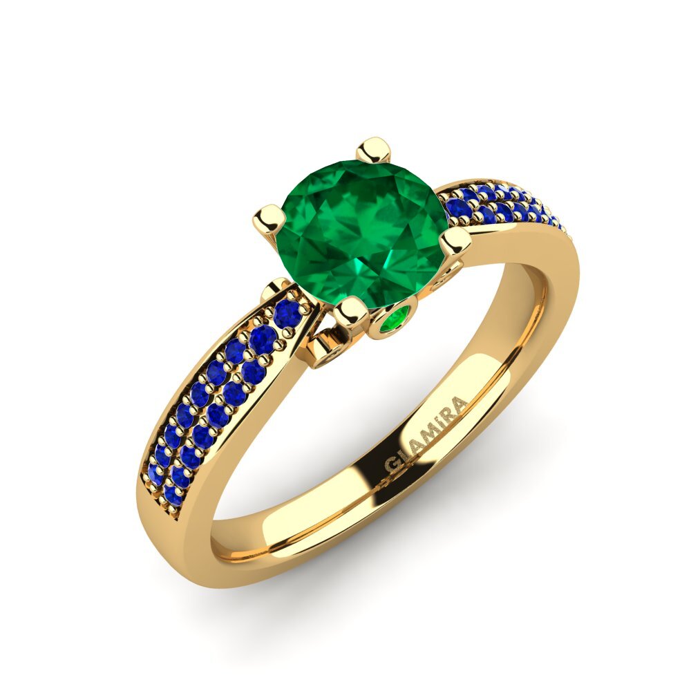 18ct Yellow Gold Engagement Ring Donielle 1.0 crt