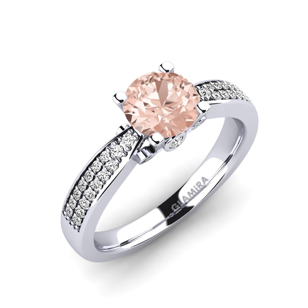 Morganit Forlovelsesring Donielle 1.0 crt