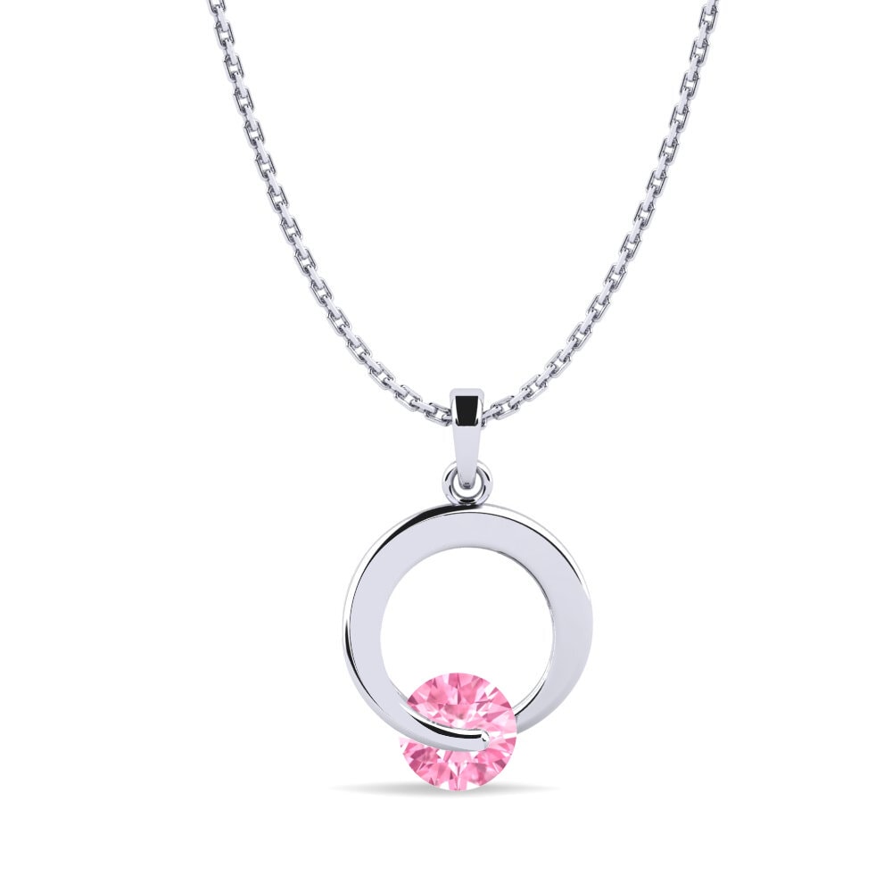 Pink Sapphire Women's Pendant Bria