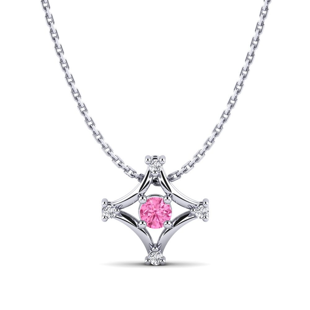 Pink Sapphire Women's Pendant Helga
