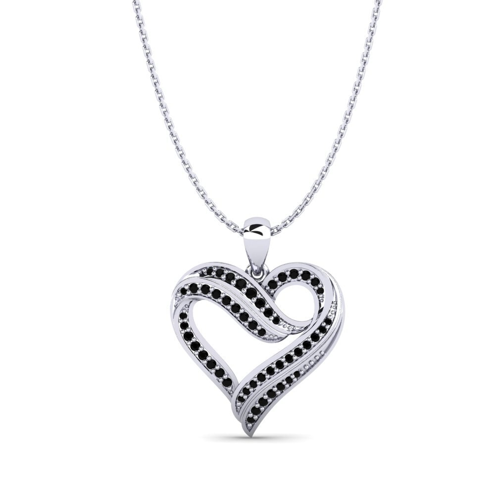 Black Sapphire Women's Pendant Inge