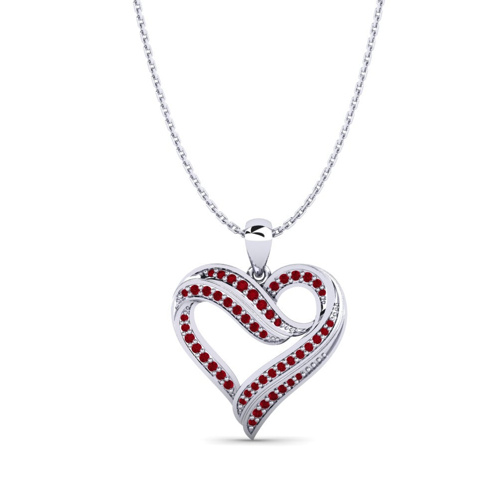 Red Zirconia Women's Pendant Inge