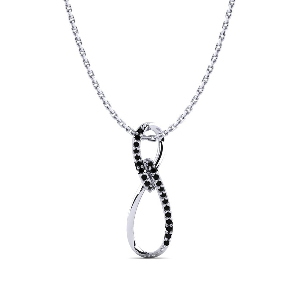 Ónix Negro Collar de Mujer Marcelina