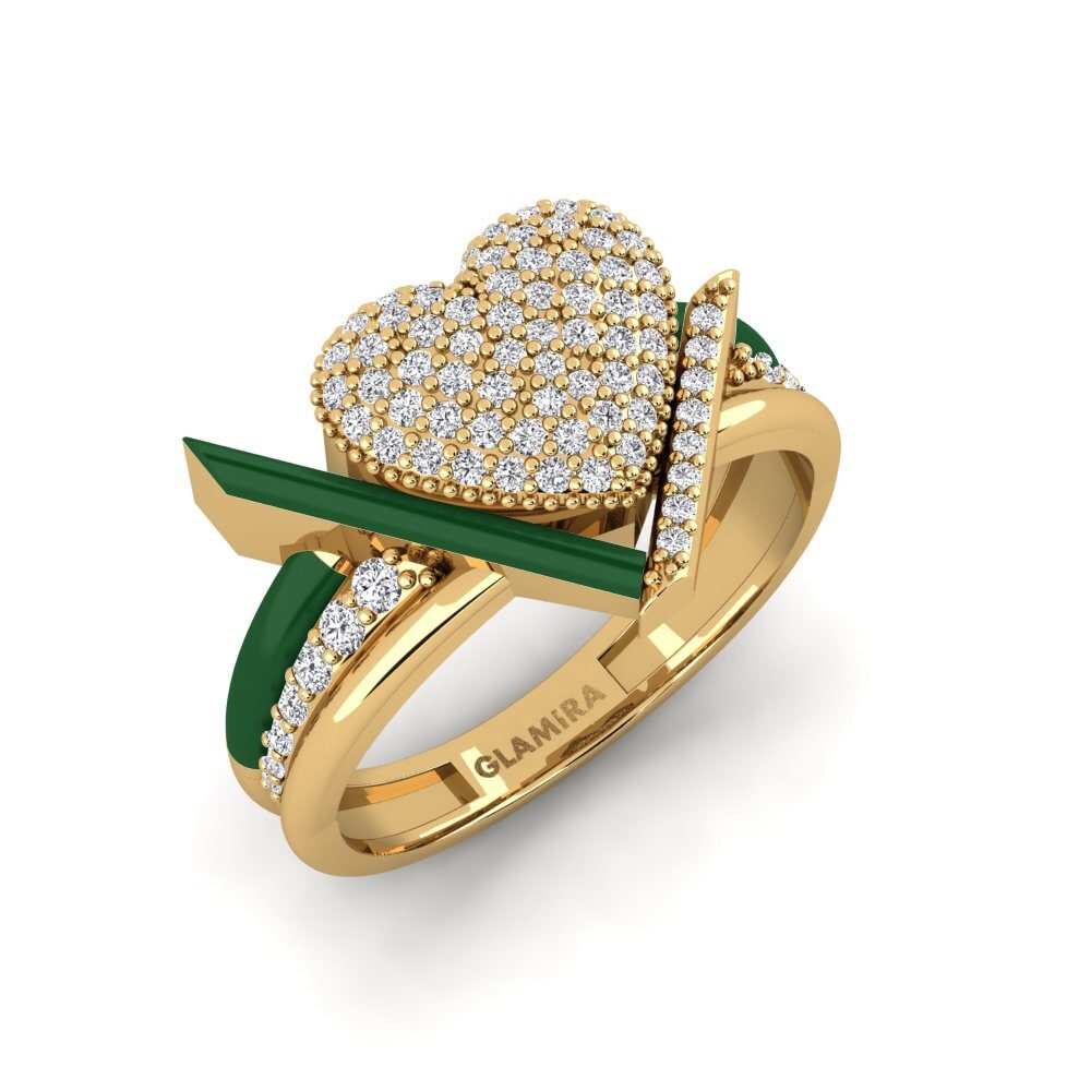 Lab Grown Diamond Ring Abbraccio