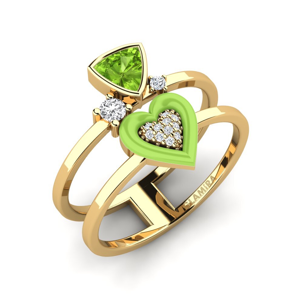 Peridot Ring Affollata