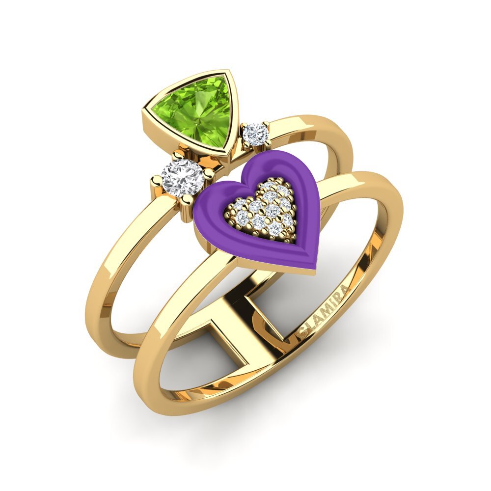 Peridot Ring Affollata