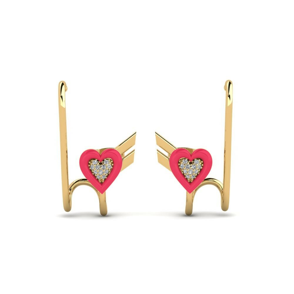 Zirkoon Dames Oorbellen Alcove