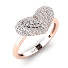 GLAMIRA Ringe Bihotza