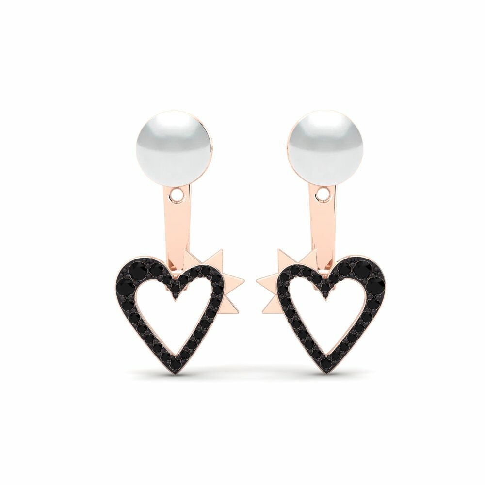 Black Diamond Women's Earring Blackheart