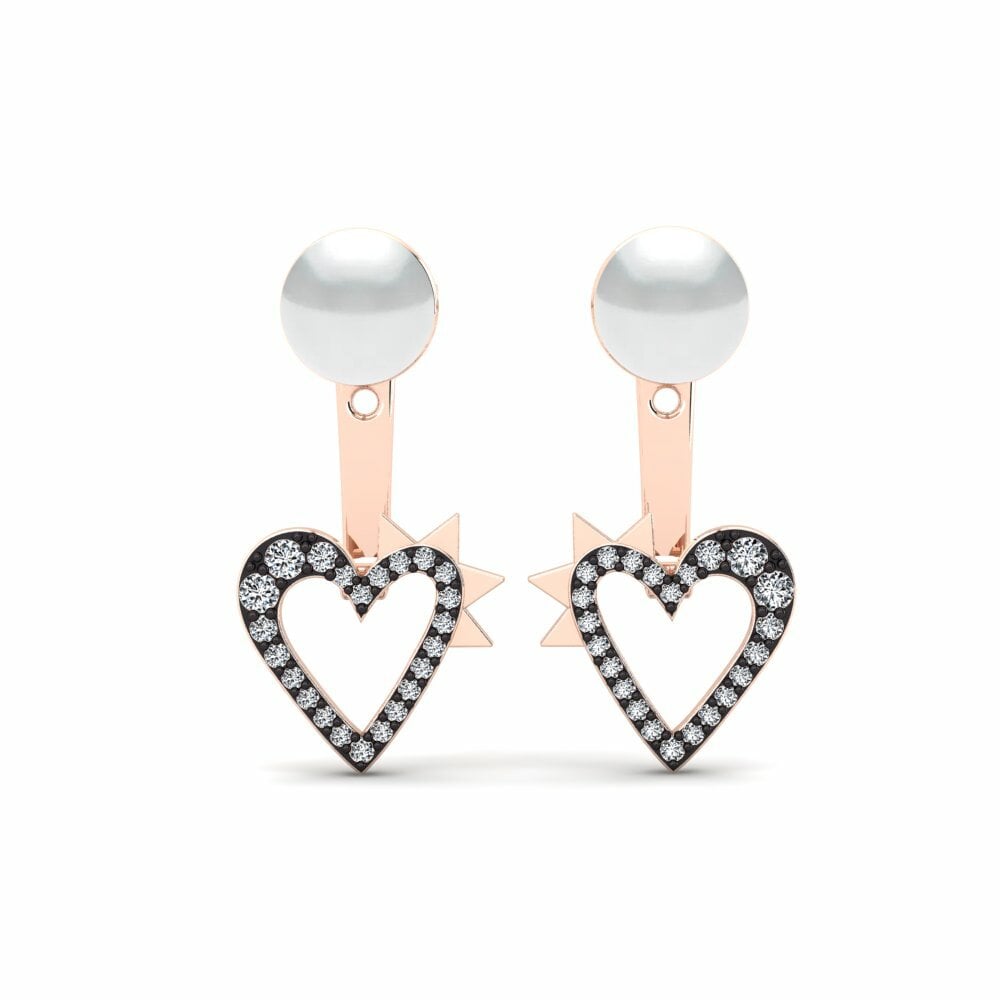 Zirconia Women's Earring Blackheart